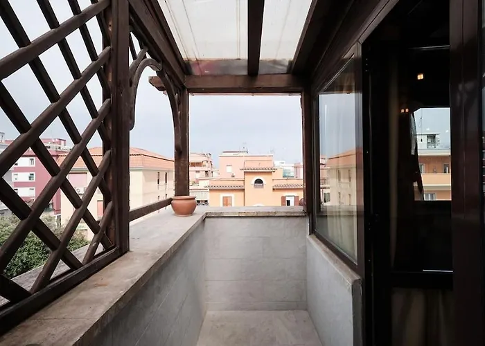 Penthouse 200 Meters From Metro Wi-fi And Ac * Roma